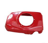 Hasaller Cubierta roja para parabrisas para cortacésped GXV160 HRJ216 196, guía del motor, accesorio de protección contra escombros, 26 x 15 x 10 cm (rojo)
