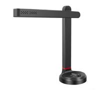 Hasaller Escáner USB Cámara de Documentos Portátil Escáner de Documentos Plegable Escáner de Documentos 13MP Cámara Plana Escáner Ajustable Luces LED Escáner de Libros
