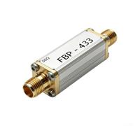 Hasaller Filtro de paso de banda ultra pequeño de 50 ohmios 390-470MHz con baja pérdida de inserción para conectores SMA Receptores de transmisión de video 10W Manejo de potencia