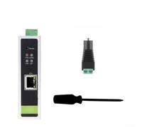 Hasaller Industrial CAN FD al convertidor del protocolo de Ethernet con la tarifa en baudios de 5 Mbps para el carril del estruendo de los sistemas del PLC y de SCADA de la automatización industrial