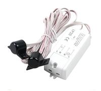 Hasaller Interruptor de inducción de barrido de doble mano, sensor táctil para control de puerta, interruptor de proximidad con distancia de detección de 5 cm, capacidad de carga de 500 W, 220 V, 5 A