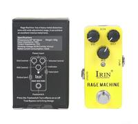 Hasaller IRIN - Pedales de procesador de efectos de guitarra, carcasa de aluminio, distorsión Wah integrada, retardo, reverberación, distorsión, overdrive delay, reverberación, compresor para guitarra