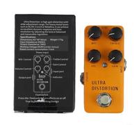 Hasaller IRIN - Pedales de procesador de efectos de guitarra, carcasa de aluminio, distorsión Wah integrada, retardo, reverberación, distorsión, sobremarcha, retardo, reverberación, compresor para