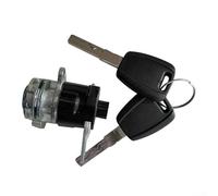 Hasaller Juego de cilindros de cerradura de puerta, cerradura de encendido y llave, cerraduras de puerta de metal de repuesto con 2 llaves para Fiat Ducato Boxer Relay Van 2006-2021