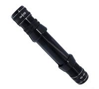 Hasaller Mango de asiento de carrete de pesca, asiento de carrete de vástago recto, soporte de metal, caña de pescar con clip de montaje ajustable para todas las cañas de pescar (16 mm)