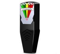 Hasaller Medidor EMF de 5 niveles LED detector de campo magnético detector de fuerza de campo electromagnético de mano fantasma equipo de caza probador para el hogar oficina inspecciones al aire libre