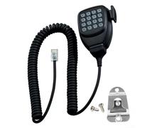 Hasaller Micrófono de radio de vehículo MC-59 para Kenwood TM-271A TM-281A TM-471A TM-D710A TM-V71A con función RJ-45 conector de 8 pines Cable de 5 pies Botón PTT antideslizante