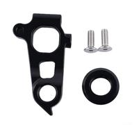 Hasaller Perchas de desviador de bicicleta de aleación de aluminio trasero MTB desviador colgador montaje caída CNC bicicleta trasera Mech Hanger montaje para Scott Addict RC Series Bike