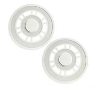Hasaller Soporte de paño de fregona para Xiaomi Robot Vacuum S10 Plus S10+B105, paquete de 2 soportes de plástico, soporte de bandeja, accesorios de agarre seguro, no se necesitan herramientas