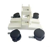 Hasaller Soportes de calentador infrarrojo Soporte de pie ajustable Calentador infrarrojo portátil Base de soporte móvil con ruedas de 360 ° y barra de carga para calentadores de panel eléctrico de 3