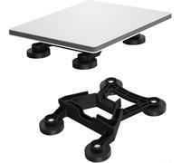 Hasaller Soportes magnéticos para techo de ABS, soporte magnético para vehículo, soporte de cuatro imanes para antena parabólica Starlink Mini V4 con fuerza de sujeción de 220 libras para vehículo y