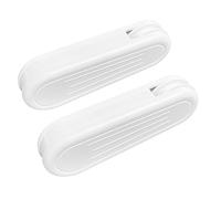 HASAYAKI Pesos de cordón de Cortina, Paquete de 2 Colgantes de Cuerda de plástico para persianas Verticales y Cortinas - Blanco