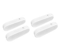 HASAYAKI Pesos de cordón de Cortina, Paquete de 4 Colgantes de Cuerda de plástico para persianas Verticales y Cortinas - Blanco