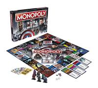 MONOPOLY- capitán américa Marvel Studios Falcon and The Winter Soldier Edition-Juego de Mesa para 2-6 Jugadores a Partir de 14 años (versión Inglesa), Multicolor, Talla única (Hasbro F5851UE2)