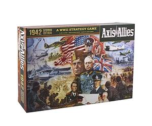 Hasbro Avalon Hill Axis & Allies 1942 Segunda Edición Segunda Guerra Mundial Juego Estratégico Edad 12+ 2-5 Jugadores F3151 Multi