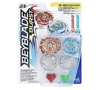 Hasbro Bey Blade C2358EL2 Burst Evolution Gainon G2 y Doomscizor Paquete Doble