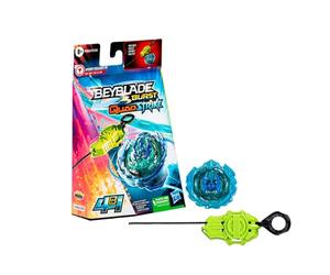 Hasbro Beyblade - Beyblade Burst QuadStrike - Kit Inicial con Top Hydra Poseidon P8 - Juego de Batalla con Lanzador Incluido para niños y niñas