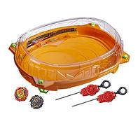 Hasbro Beyblade Burst QuadDrive Cosmic Vector Battle Set - Beystadium Arena, 2 Spinning Tops y 2 Entrantes, para niños a partir de 8 años, en embalaje reciclable, Multi