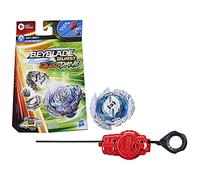 Hasbro Beyblade Burst QuadDrive, Starter Pack con peoncillo Guilty Lúinor L7 y Lanzador, Juguete para niños, Multicolor, Talla única