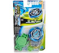 Hasbro Beyblade Burst Turbo Slingshock Air Knight K4 Starter Pack -- Battling Top and Right/Left-Spin Launcher