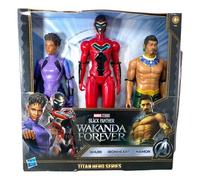 Hasbro Black Panter. Wakanda Forever. Figuras Shuri, Ironheart y Namor