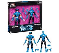 Set Figuras Wolverine & Spider-Man Fantastic Four Marvel Legends Los Cuatro Fantásticos Articuladas 15 cms