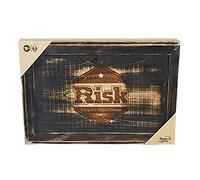 Hasbro CA-TV-1469 Gaming Juego Risk Rustic Series Edition, Juego de Mesa para familias, Niños y niñas, De 2 a 5 Jugadores, Multicolor