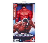 Hasbro - Capitan America Titan Hulk Villano Rojo (plastilina F92995L0)