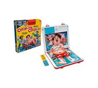 Hasbro Gaming Juego de Mesa electrónico Operación con Estuche Todo en uno - Versión español-portugués