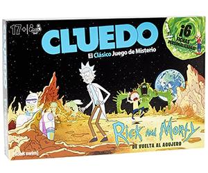 Hasbro Eleven Force - Cluedo Rick y Morty, Juego de Mesa, Multicolor