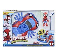 Hasbro F1463 Spidey Y Sus Fantásticos Amigos Spidey Y Web-Crawler, Vehículo Conv
