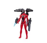 HASBRO FAN Figura titán con Blaster Black Panther Movie Marvel.