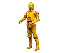 Figura See Threepio C-3PO + Moneda Star Wars Droids The Adventures of R2-D2 & C-3PO Articulada 9,5 cms