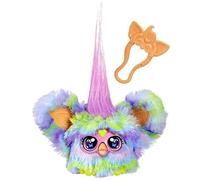 Hasbro Furby Furblets Swee-DEE, Minipeluche Interactivo, Juguete para Niñas y Niños de 6 Años o Más, Llavero Multicolor, Accesorios de Mochila, Juego con Música