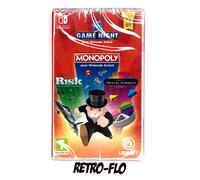 Hasbro Game Night Monopoly Trivial Pursuit Live Risk - Juego Nintendo Pedal