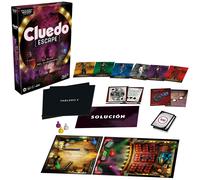 Hasbro Games Cluedo Escape: El Club del Ilusionista - Juego de Misterio Familiar +10 años F8817