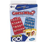 Hasbro Gaming ¿Adivina quién? Juego de agarrar y Llevar, Juegos de Viaje para niños, Juego portátil para 2 Jugadores, Juguetes para niños al Aire Libre, a Partir de 6 años