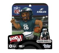 Hasbro Gaming Bop It! - Juego de edición Saquon Barkley | Juegos oficiales de la NFL para niños y adolescentes | A partir de 8 años | 1 jugador en adelante | Regalos para fanáticos de