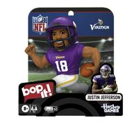 Hasbro Gaming Bop It! Justin Jefferson Edition Game | Juegos oficiales de la NFL para niños y adolescentes | A partir de 8 años | 1 jugador en adelante | Regalos para fanáticos