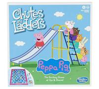 HASBRO Gaming Chutes y Ladders Peppa Pig Edition Juego de mesa | Juegos de preescolar para nios y nias | 2-4 jugadores para nios | Edades 3+
