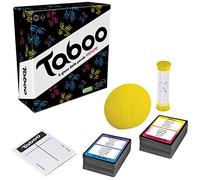 Hasbro Gaming Clásico Juego tabú para Fiestas, Juego de Palabras para Adultos y Adolescentes, Juego de adivinanzas para 4 y más Jugadores, a Partir de 13 años, versión Italiana
