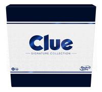 Hasbro Gaming Clue Board Game Signature Collection, embalaje y componentes premi