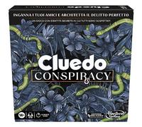 Hasbro Gaming Cluedo Conspiracy - Juego de mesa con identidad secreta y estrategia, para niños y niñas a partir de 14 años, para 4 a 10 jugadores