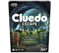 Hasbro Gaming Cluedo Escape - Crimen en la Exposición Universal Juego de Mesa para Niños y Niñas a Partir de 10 Años, Juego de Estrategia en Versión Escape Room para 1-6 Jugadores