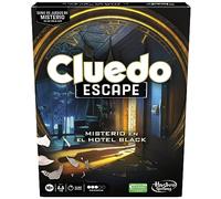Hasbro - Juego de mesa Cluedo Escape: Misterio en el Hotel Black - Cooperativo, tablero expandible