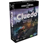 Hasbro Gaming Cluedo Escape Traición en la Villa, emocionante Juego de Misterio y Rompecabezas para Toda la Familia (a Partir de 10 años), Juego de Escape de Room, Juego de Mesa de Halloween