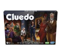 Hasbro Gaming Cluedo Rediseñado, Juego de Mesa, Estrategia y Acertijos, Tablero de Mansión Tudor, Personajes Clásicos, Fiestas en Familia, Regalos para Niños y Niñas a Partir de 8 Años
