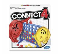 Hasbro Gaming Connect 4 Classic Grid 4 en una fila Juegos de mesa de estrategia de juego para nios 2 jugadores. Para familiares y nios de 6 aos en