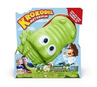 Hasbro Gaming Croc' Dentista, Juego de Mesa de Sorpresa mordaz para 2 a 4 Jugadores, para niños en Edad Preescolar (versión Holandesa)