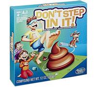 Hasbro Gaming Don't Step In It - Blindfolded, Poop Dodging Fun - 1+ Players - Kids Toys And Games - Ages 4+,green, Brown